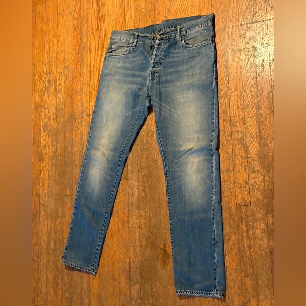 Carhartt WIP Men's Straight Jeans - Blue